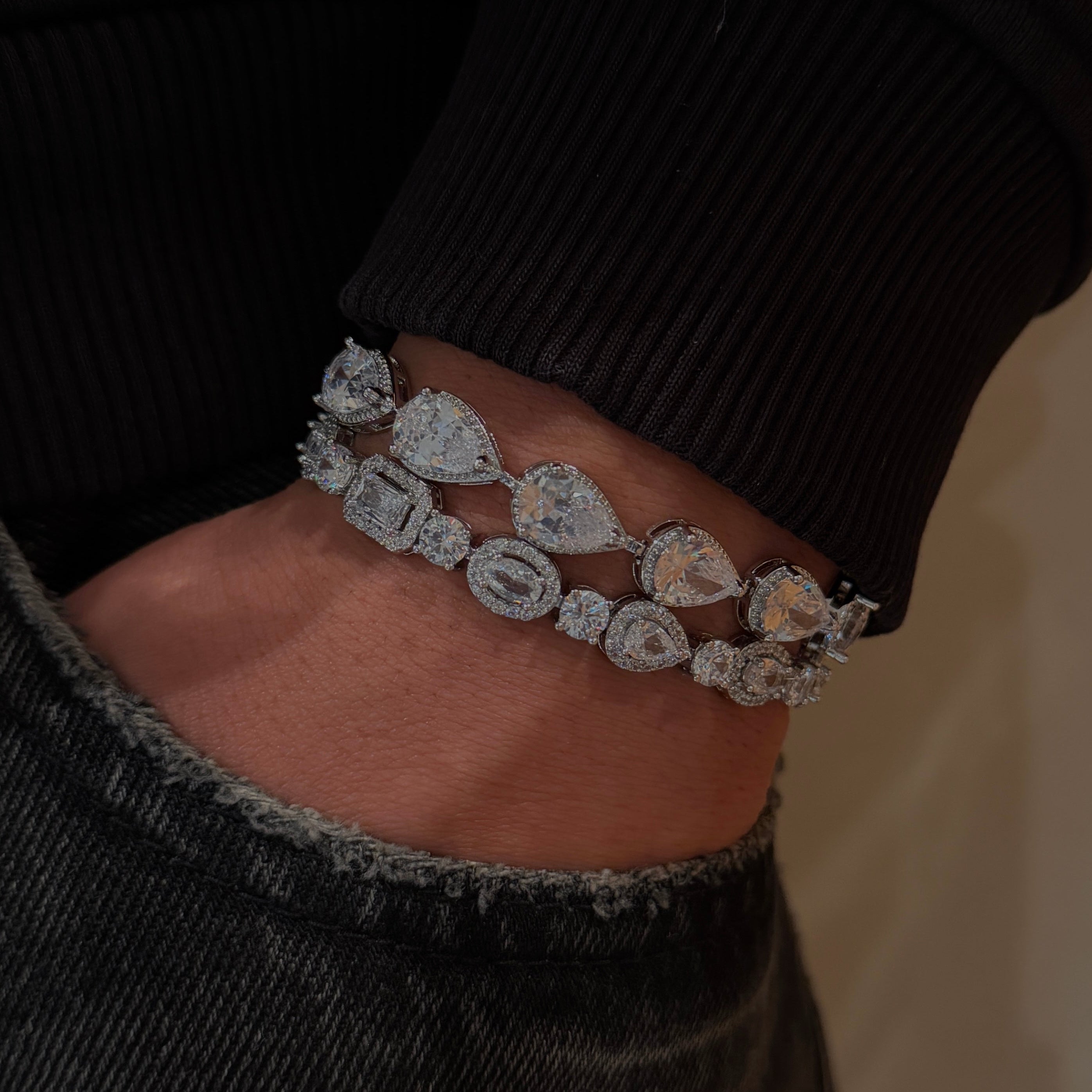 Duality eclevé bracelets