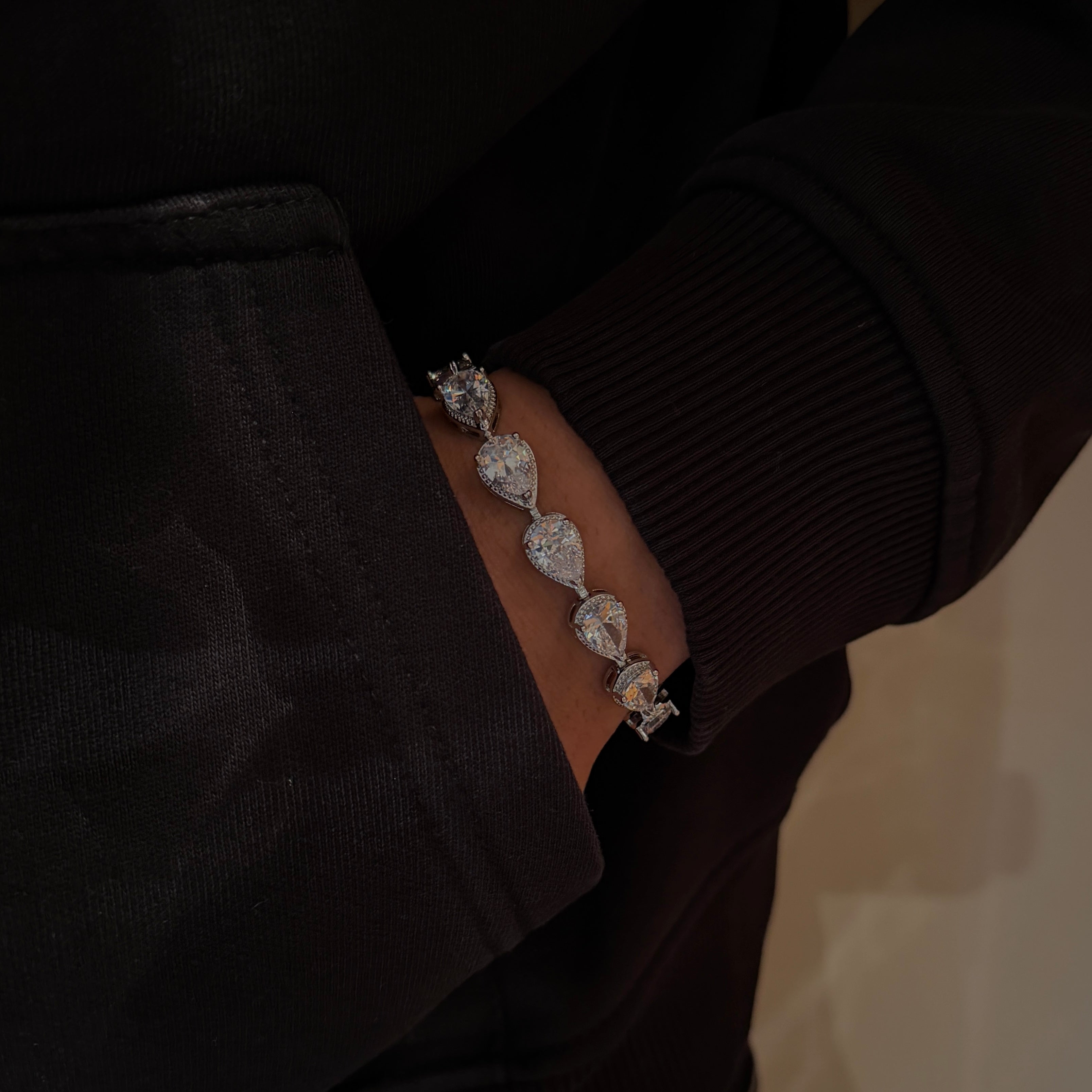 Lucent eclevé bracelet